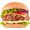 burger white pie
